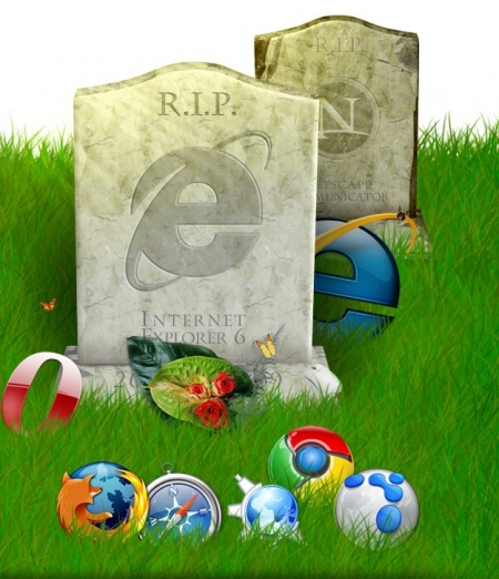 Прощай, Internet Explorer 6
