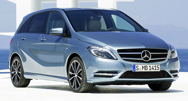 Mercedes рассекретил внешность нового B-Class 2012