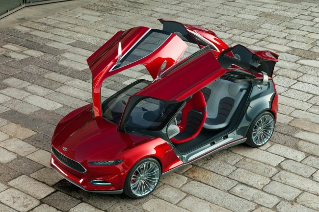 Ford Evos Concept демонстрирует будущий дизайн марки