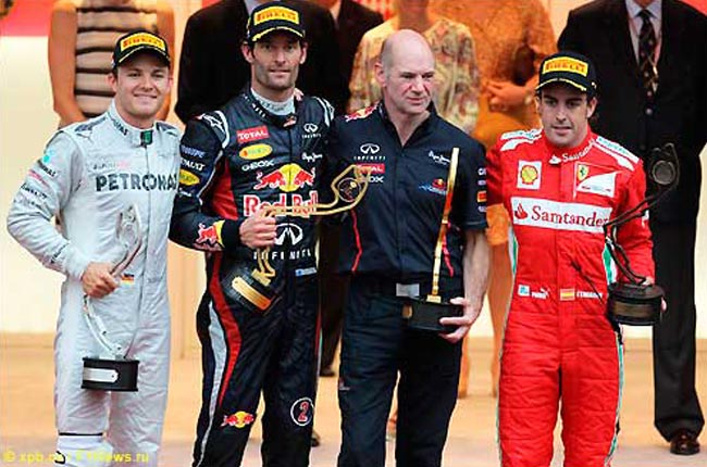 Марк Уэббер выиграл Гран-при Монако 2012