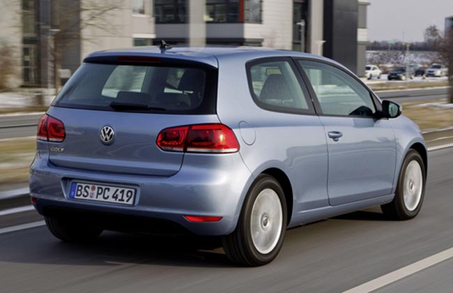Продажи VW Golf Blue-E-Motion начнутся в 2013 году