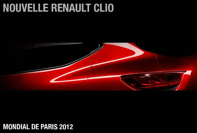 Renault показала тизер будущей Clio IV