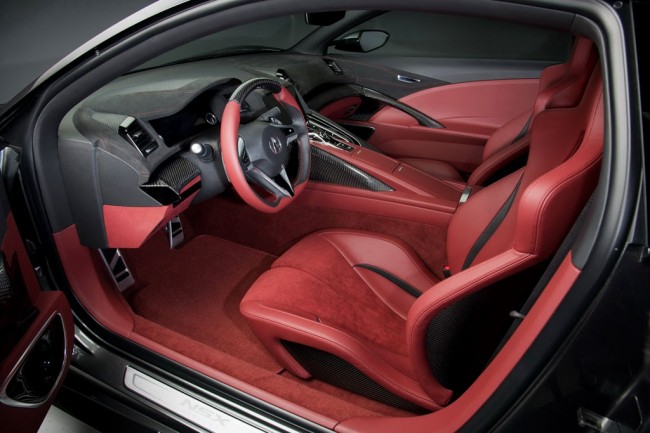 Acura NSX Concept II - фото, характеристики купе Акура / Хонда NSX 2015