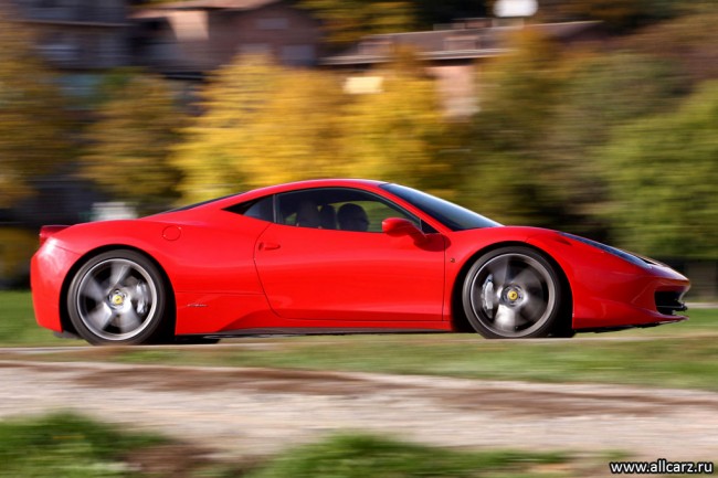 Ferrari 458 Italia - цена, фото, видео, технические характеристики Феррари 458 Италия
