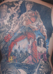 Брюс Кэмпбелл оплатит татуировку в стиле "Зловещих мертвецов"
