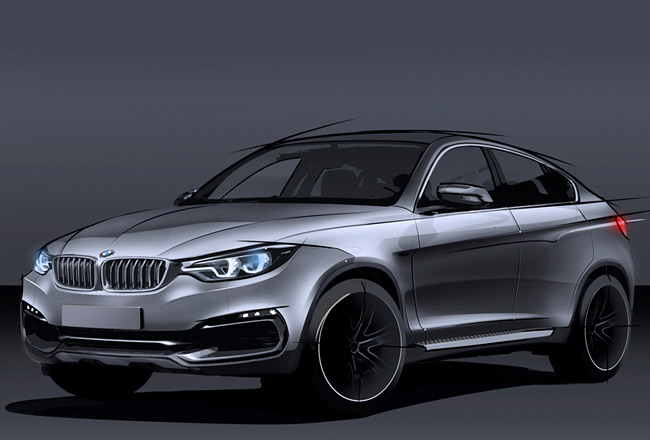 Новый BMW X6 получит более спортивный дизайн