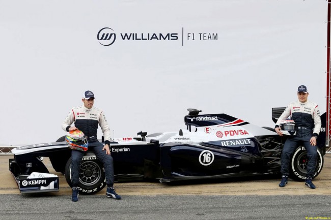 Презентация болида Williams FW35 (фото)