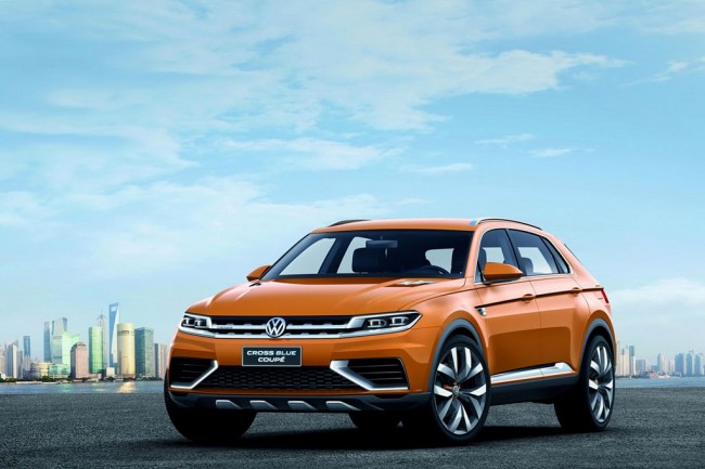 Volkswagen CrossBlue Coupe Concept (фото)