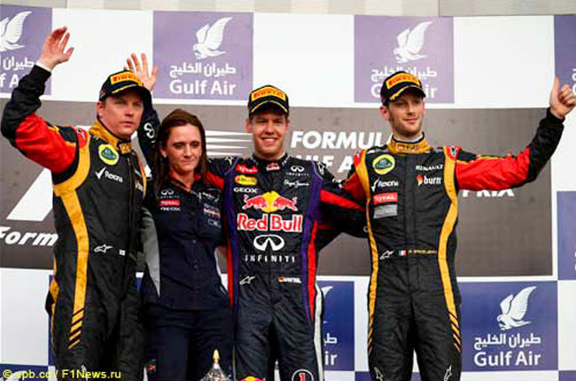 Себастьян Феттель уверенно выиграл ГП Бахрейна 2013